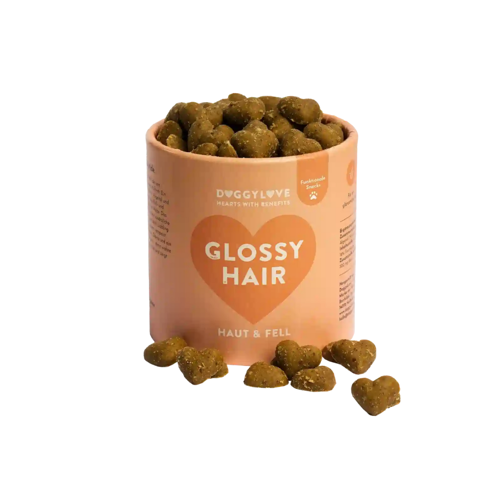 Funktionaler Hundesnack GLOSSY HAIR Haut & Fell - DOGGYLOVE