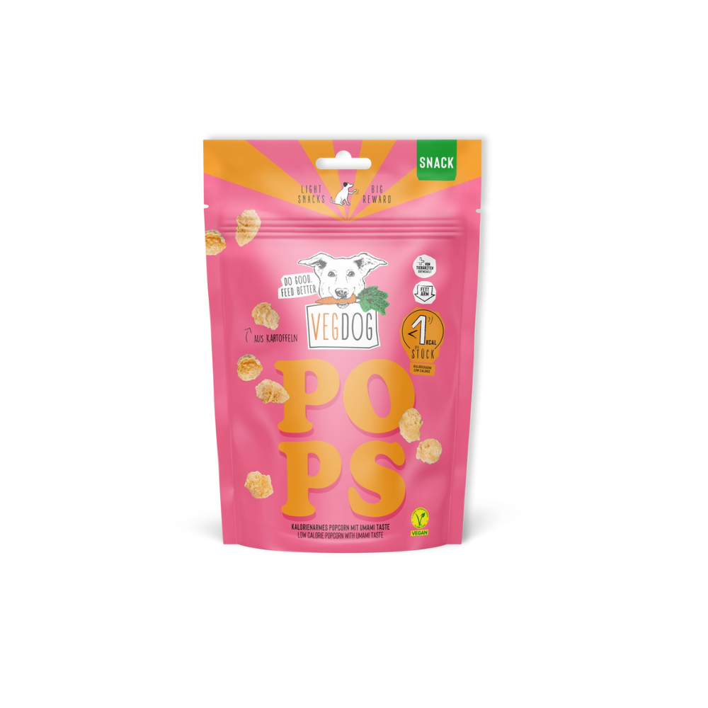 Hundesnack Pops Hundepopcorn - VEGDOG