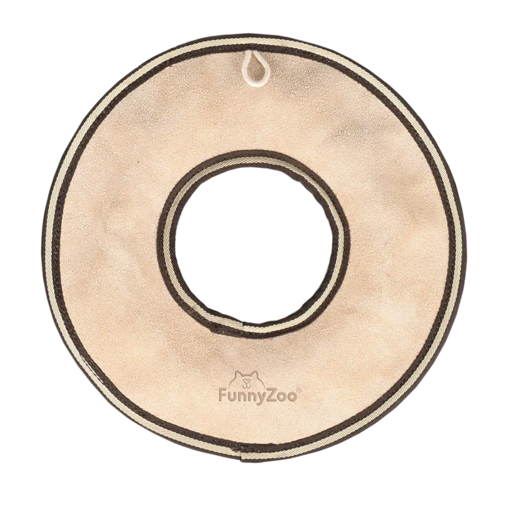 Hundespielzeug Frisbee aus Wildleder - FunnyZoo