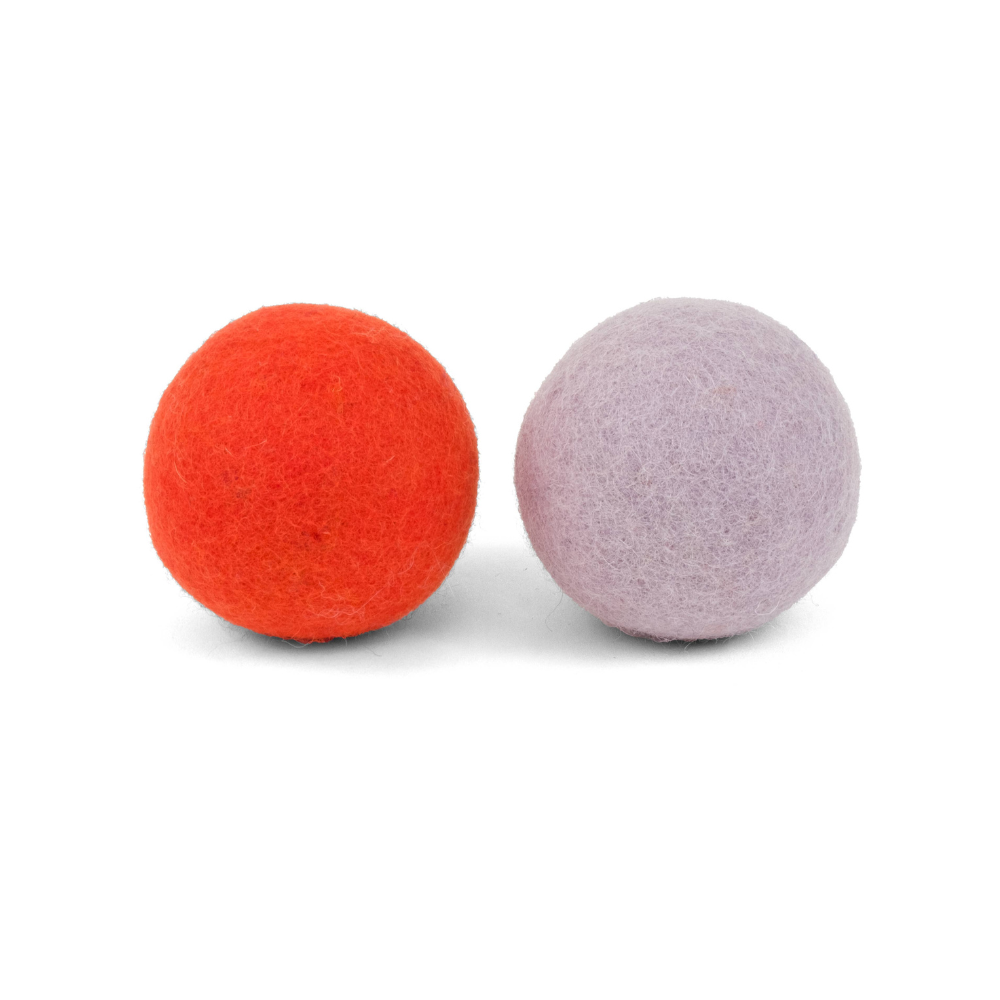 Hundespielzeug Filzball Set Mats & Marla - myfelt®