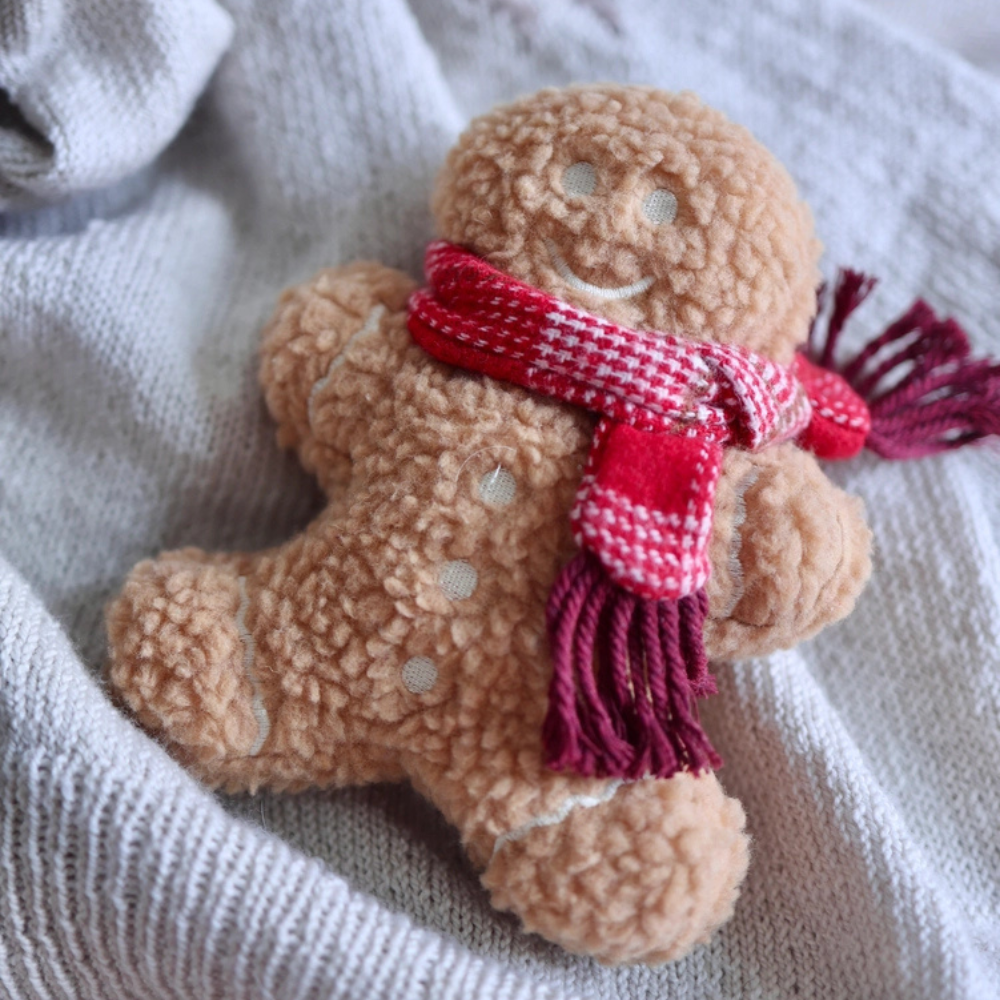 Hundespielzeug Mr. Gingerbread Teddy X-MAS - Lambwolf Collective