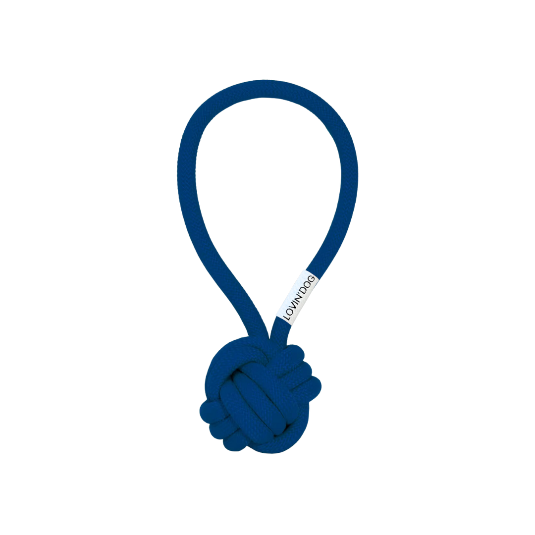 Hundespielzeug Schleuderball LIO Dark Blue - LOVIN'DOG