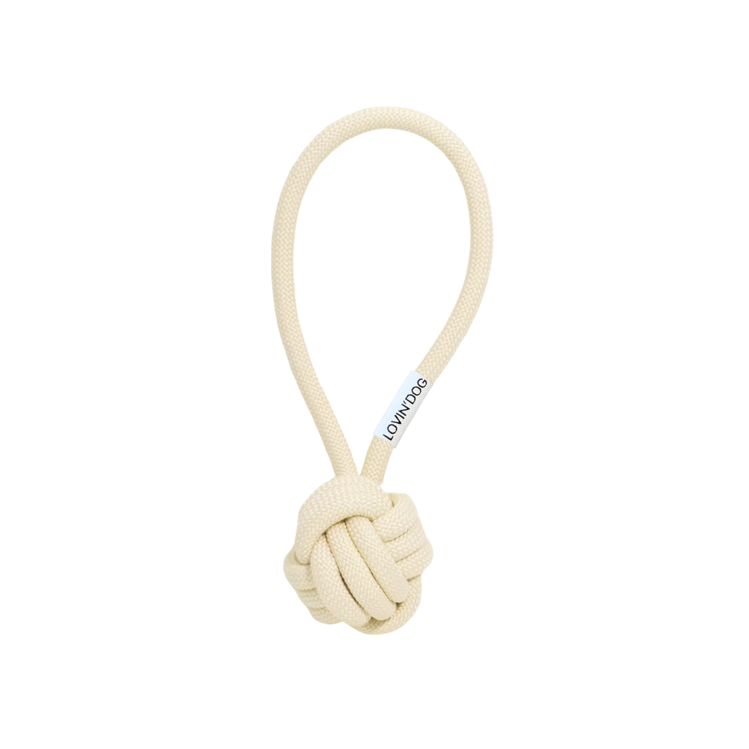 Hundespielzeug Schleuderball LIO Soft Cream - LOVIN'DOG