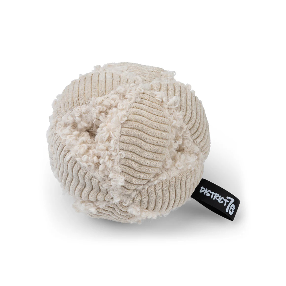 Hundespielzeug Schnüffelball BOBBY Creme 13 cm - district 70