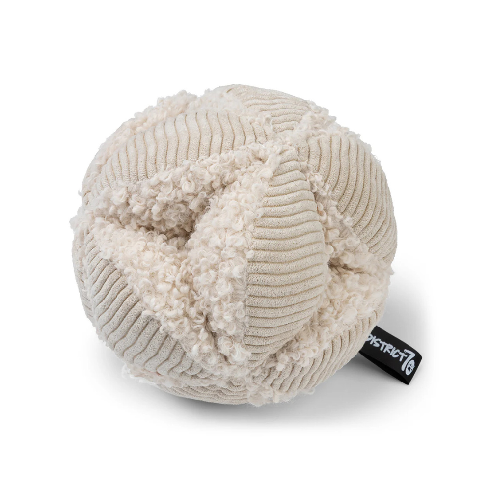 Hundespielzeug Schnüffelball BOBBY Creme 19 cm - district 70