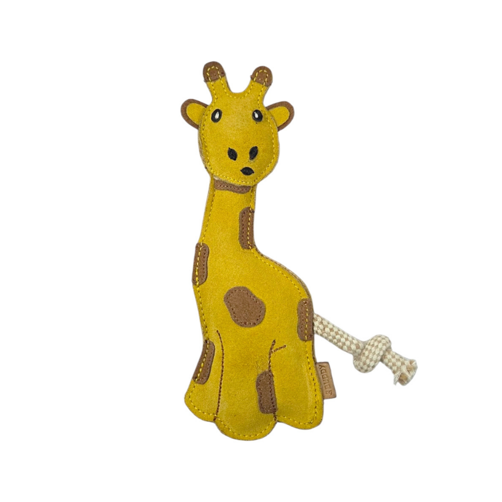 Hundespielzeug aus Wildleder "Giraffe" - BUDDY.