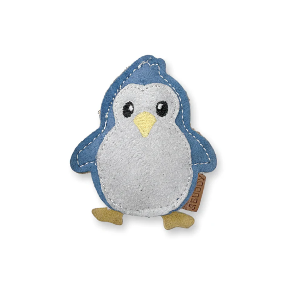 Hundespielzeug aus Wildleder "Pinguin" - BUDDY