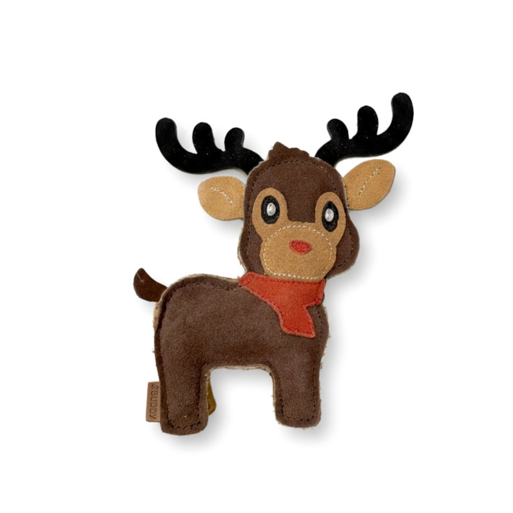 Hundespielzeug aus Wildleder "Rudolph" - BUDDY