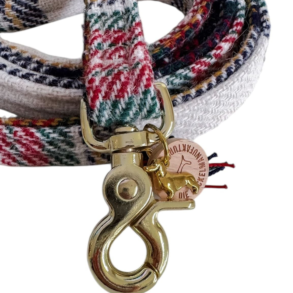 Hundeleine Harris Tweed® Check ca. 1,30m