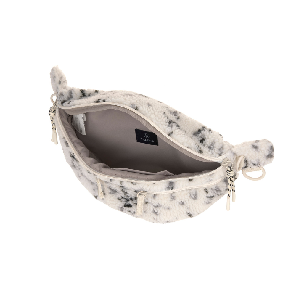 Innenseite Gassitasche EMMA Teddy Speckled Creme - PALOPA