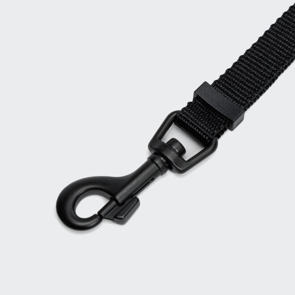 Karabiner Cloud7 AKTIV Handsfree Hundeleine L-1 Black Größe L