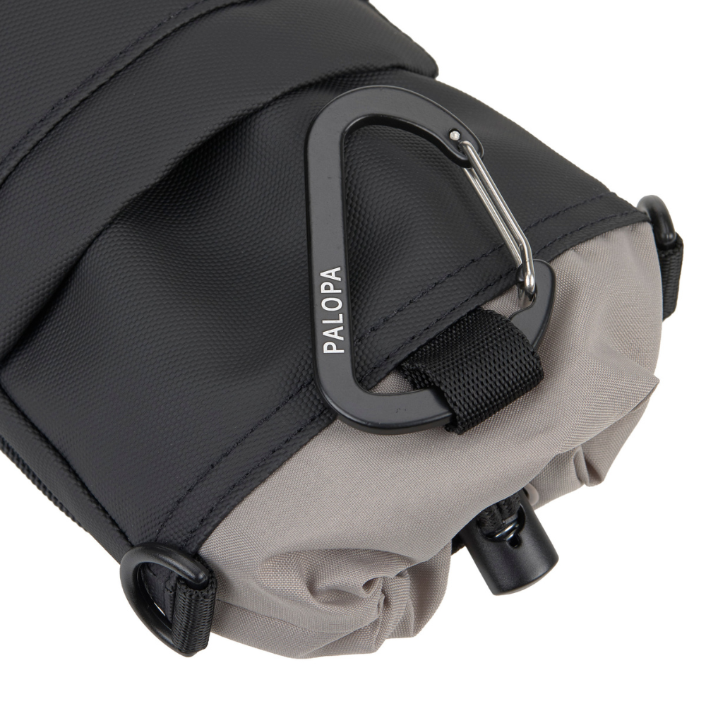 Karabiner Flaschen- & Leckerlitasche Boudi Black - PALOPA