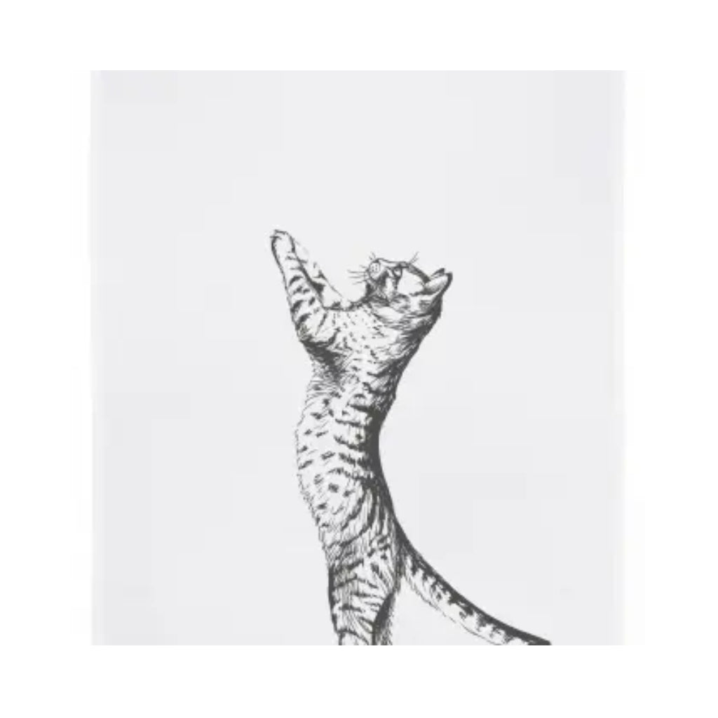 Geschirrtuch Katze - 17;30