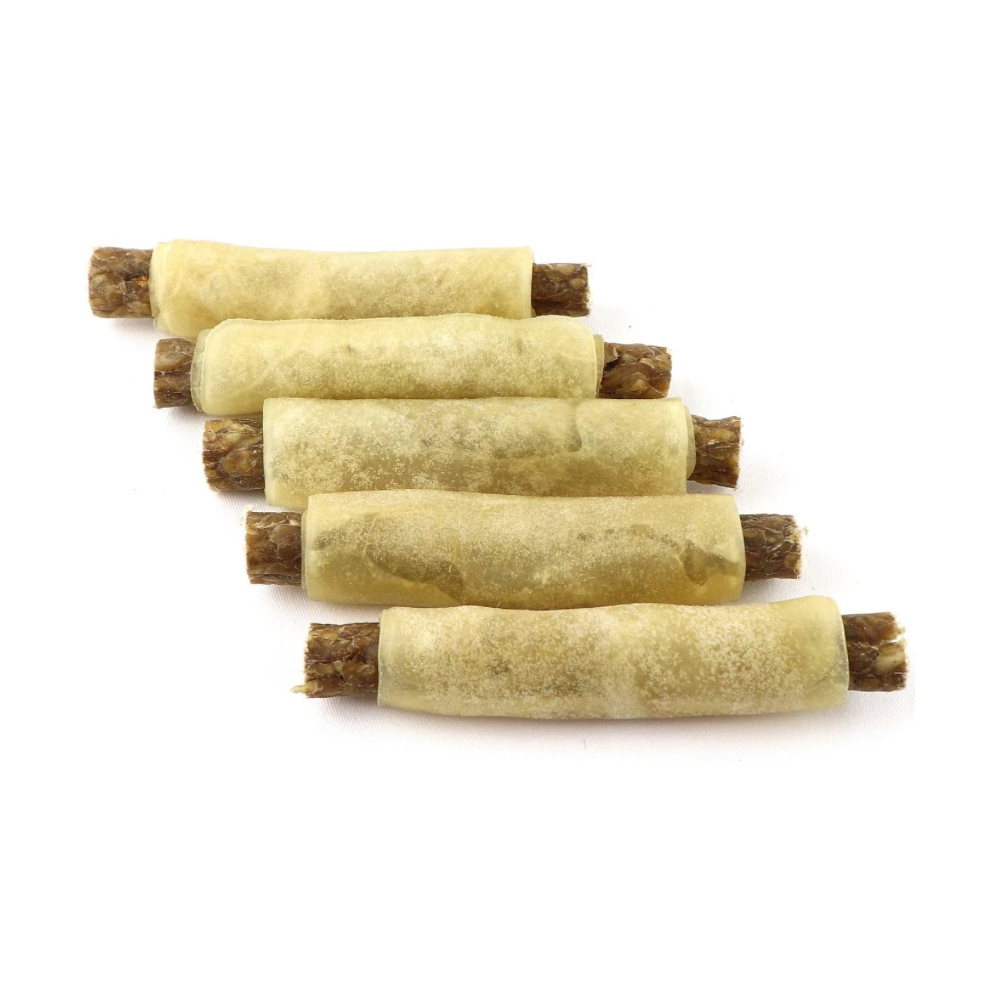 Kaurolle gefüllt mit Ente & Apfel 17 cm - DOGBOSS