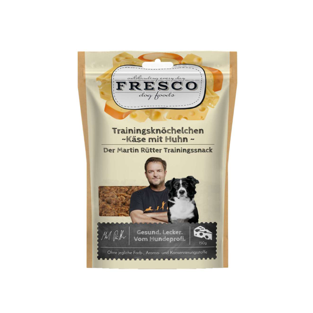 Martin Rütter Trainingsknöchelchen Käse & Geflügel - FRESCO