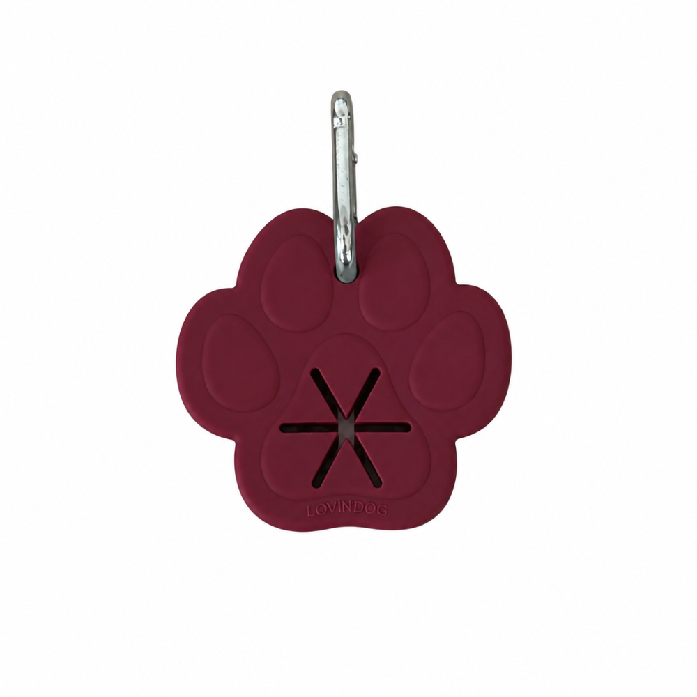 Kotbeutelhalter PFOTE BORDEAUX - LOVIN'DOG