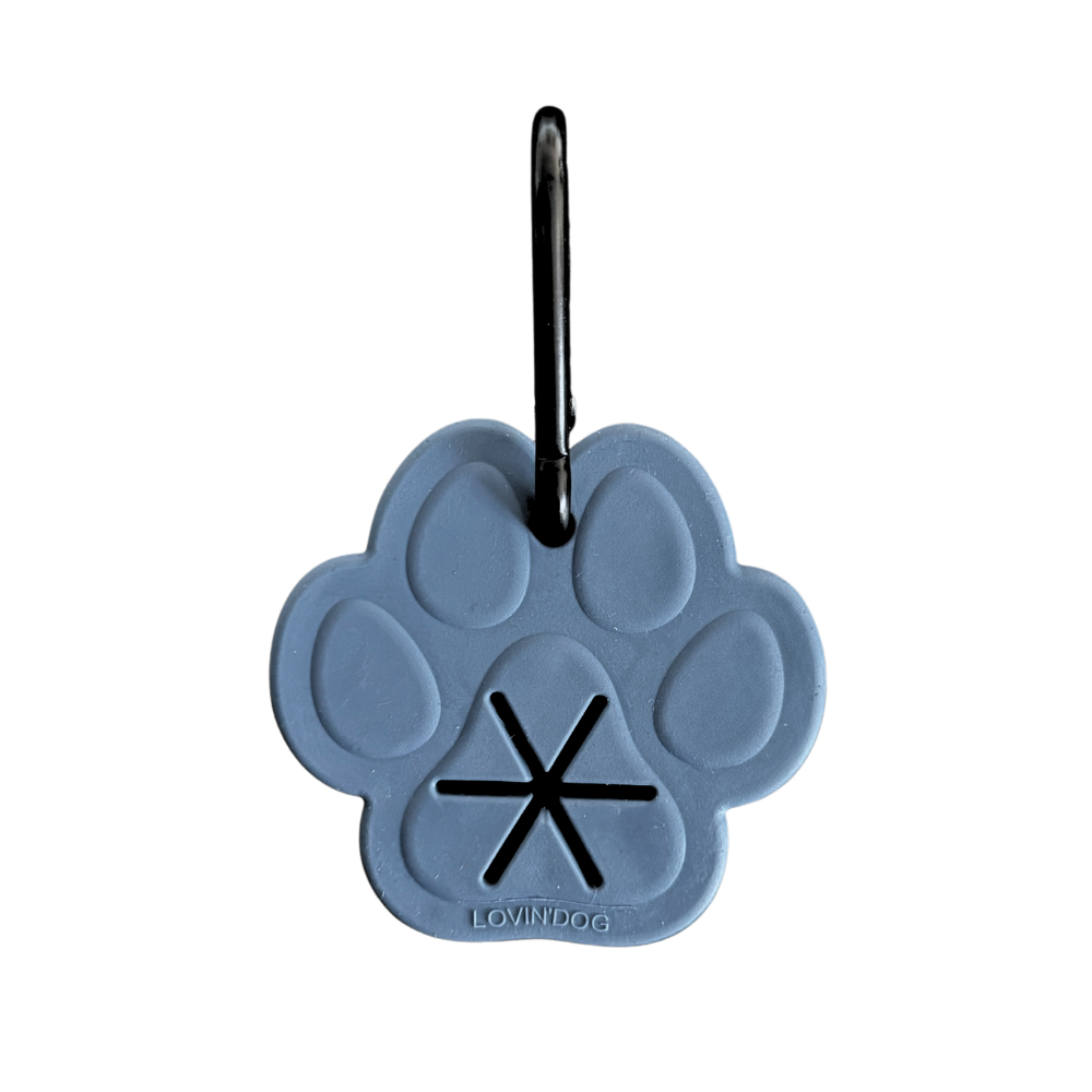 Kotbeutelhalter "PFOTE" Powder Blue - LOVIN'DOG
