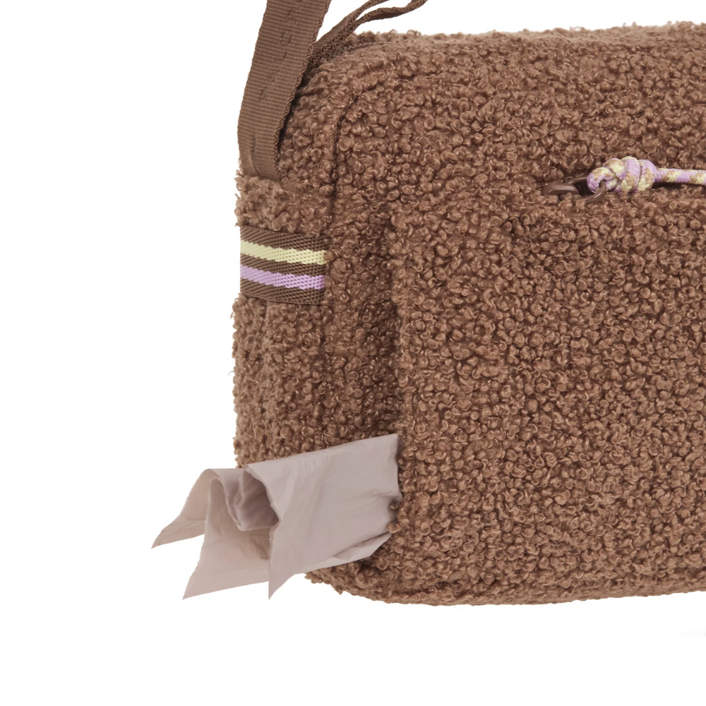 Kotbeutelspender Gassitasche Square Bag NOKA Teddy Brown - PALOPA