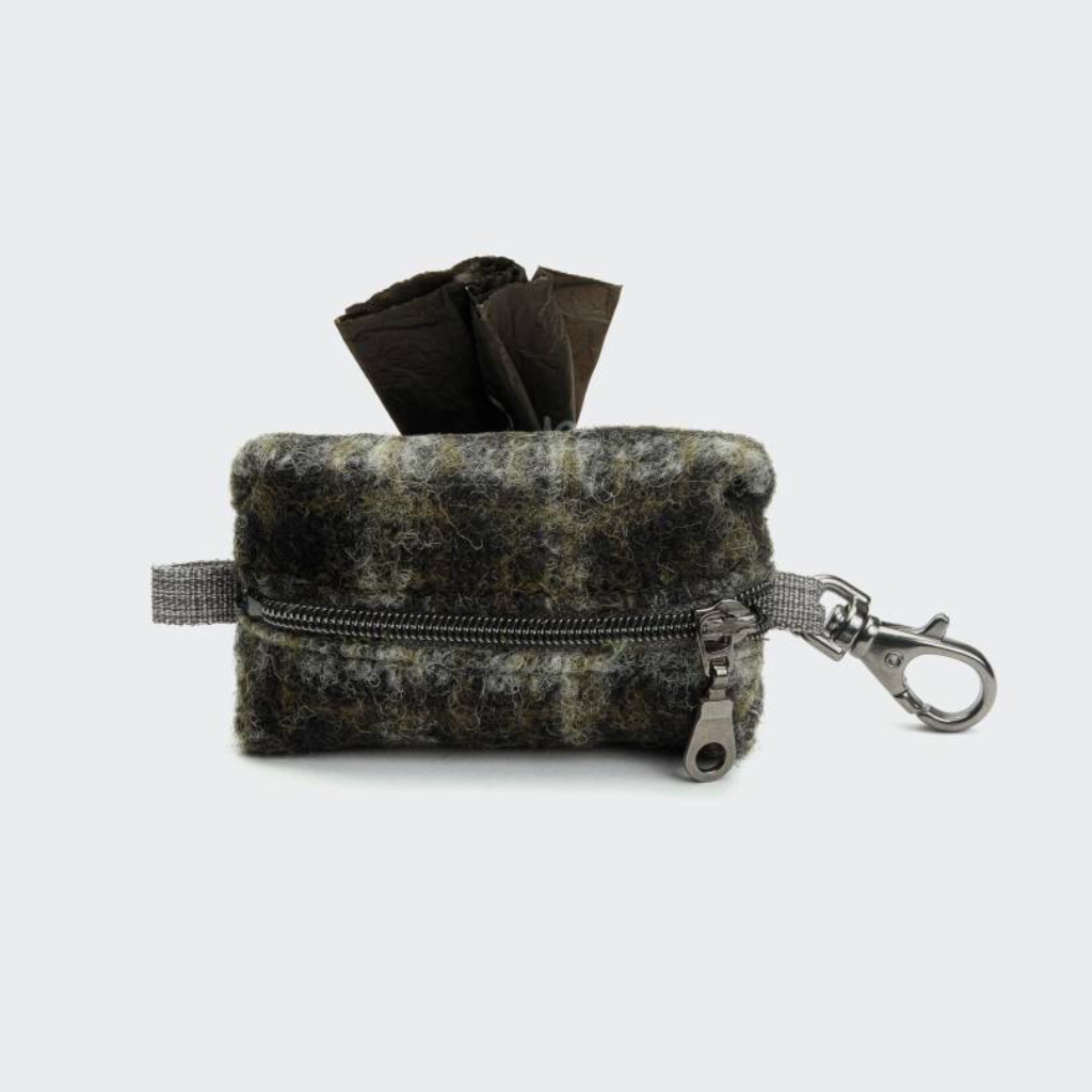 Cloud7 Kotbeutelspender Plaid Green