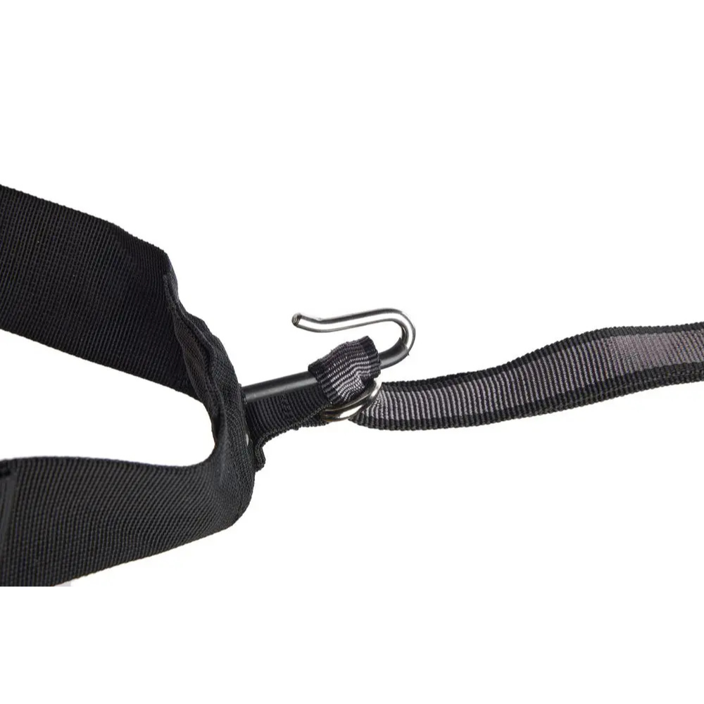 Leinenbefestigung Gurt TREKKING Belt 2.0 Black/Gray - non-stop dogwear