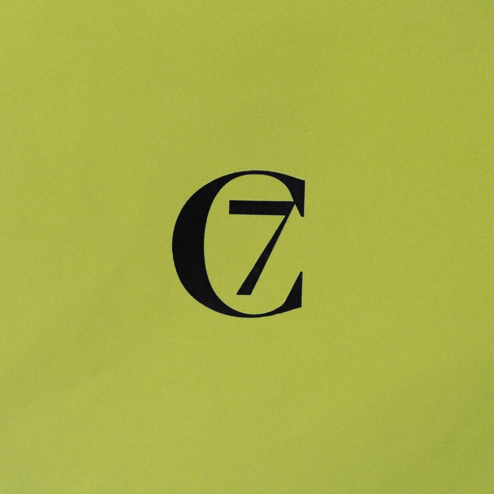 Logo Cloud7 AKTIV Hunderegenmantel Neon Green-Light Olive