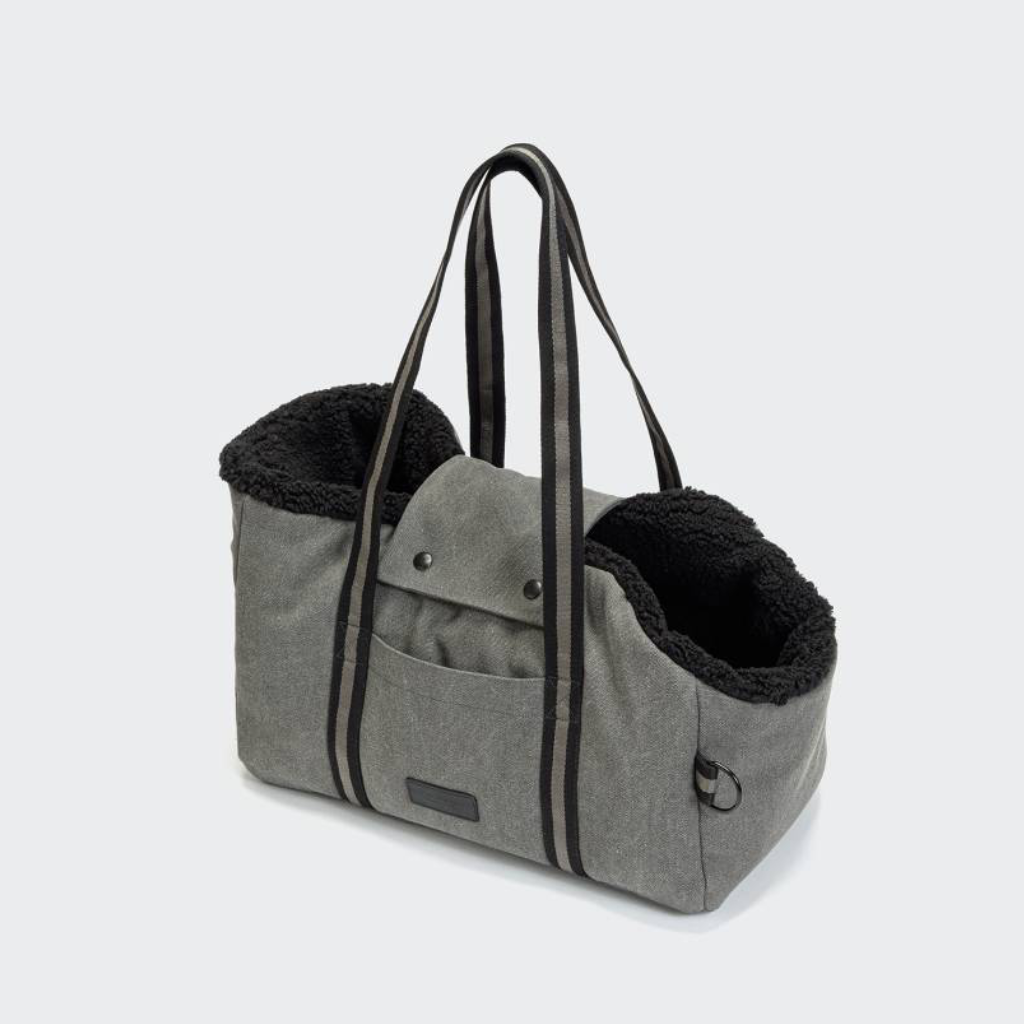 Cloud7 Hundetasche Lucca Canvas Basalt Größe M