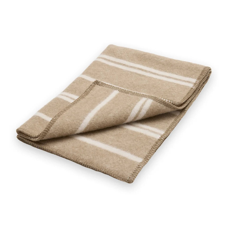 MiaCara RIGATO Hundedecke aus Wolle Chai-Creme