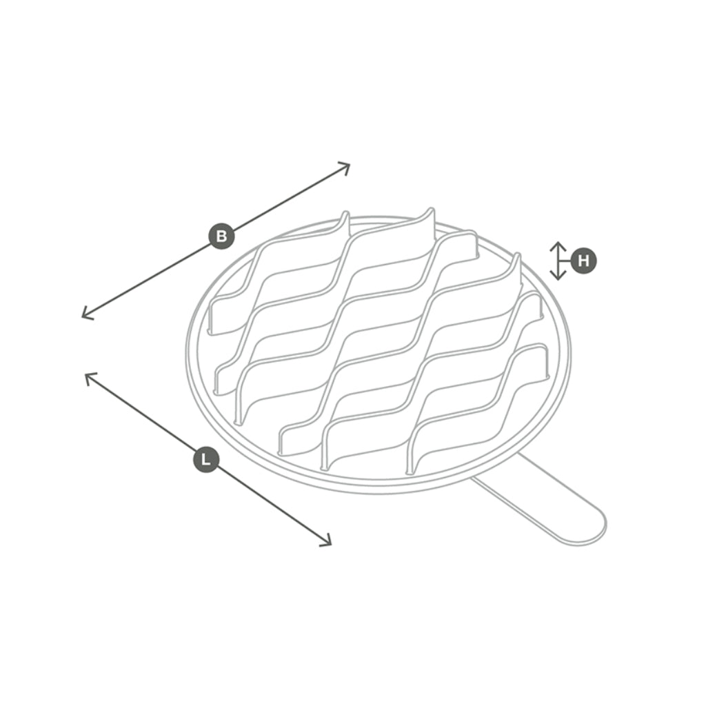 Masse Struktur MiaCara Lento Anti-Schlingeinsatz für Porzellannäpfe - MiaCara