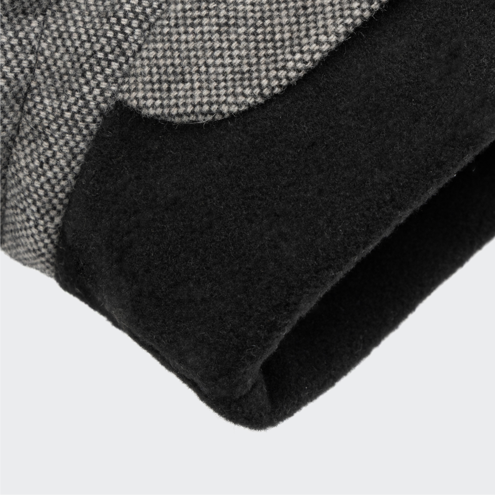Material halsöffnung Cloud7 Hundemantel Brooklyn Tweed Black