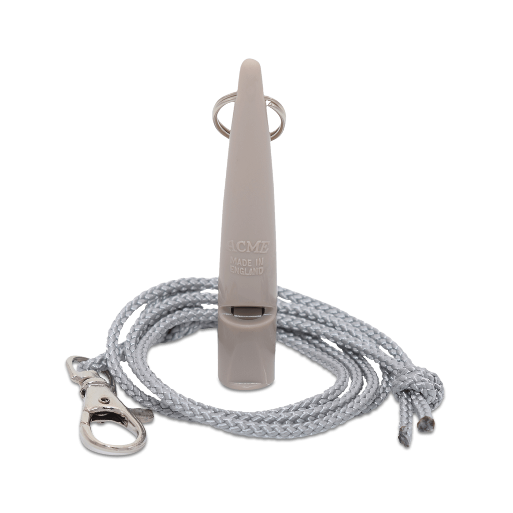 Hundepfeife 211,5 mink grau-braun mit grauem Band - ACME