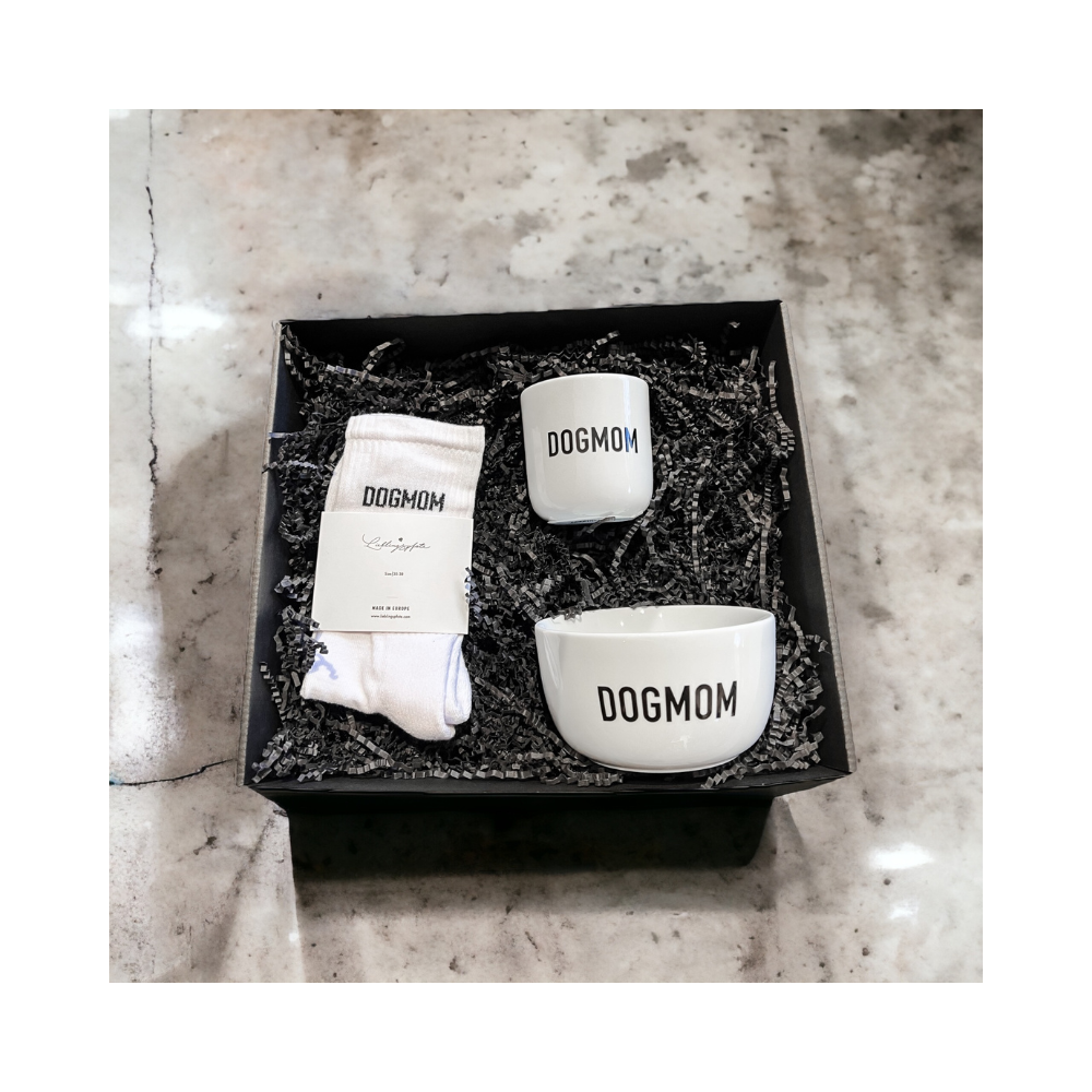 Moodbild Geschenkbox "DOGMOM" von Lieblingspfote - LOVIN'DOG