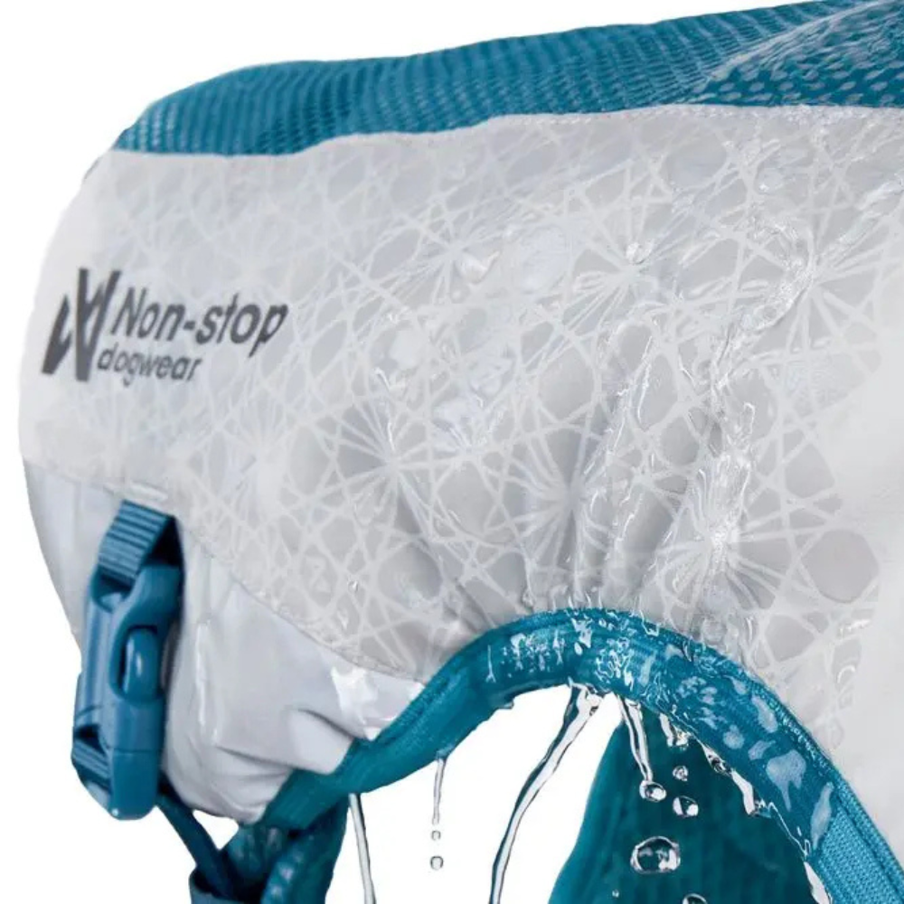 Muster Kühlanzeige Kühlweste Cooling Vest light grey/teal - non-stop dogwear