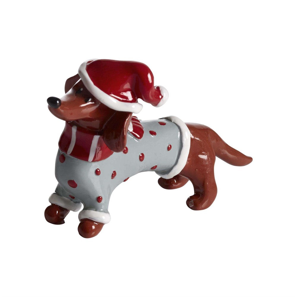 Anhänger Doggy Dusty Weihnachtsdackel - Nääsgränsgarden