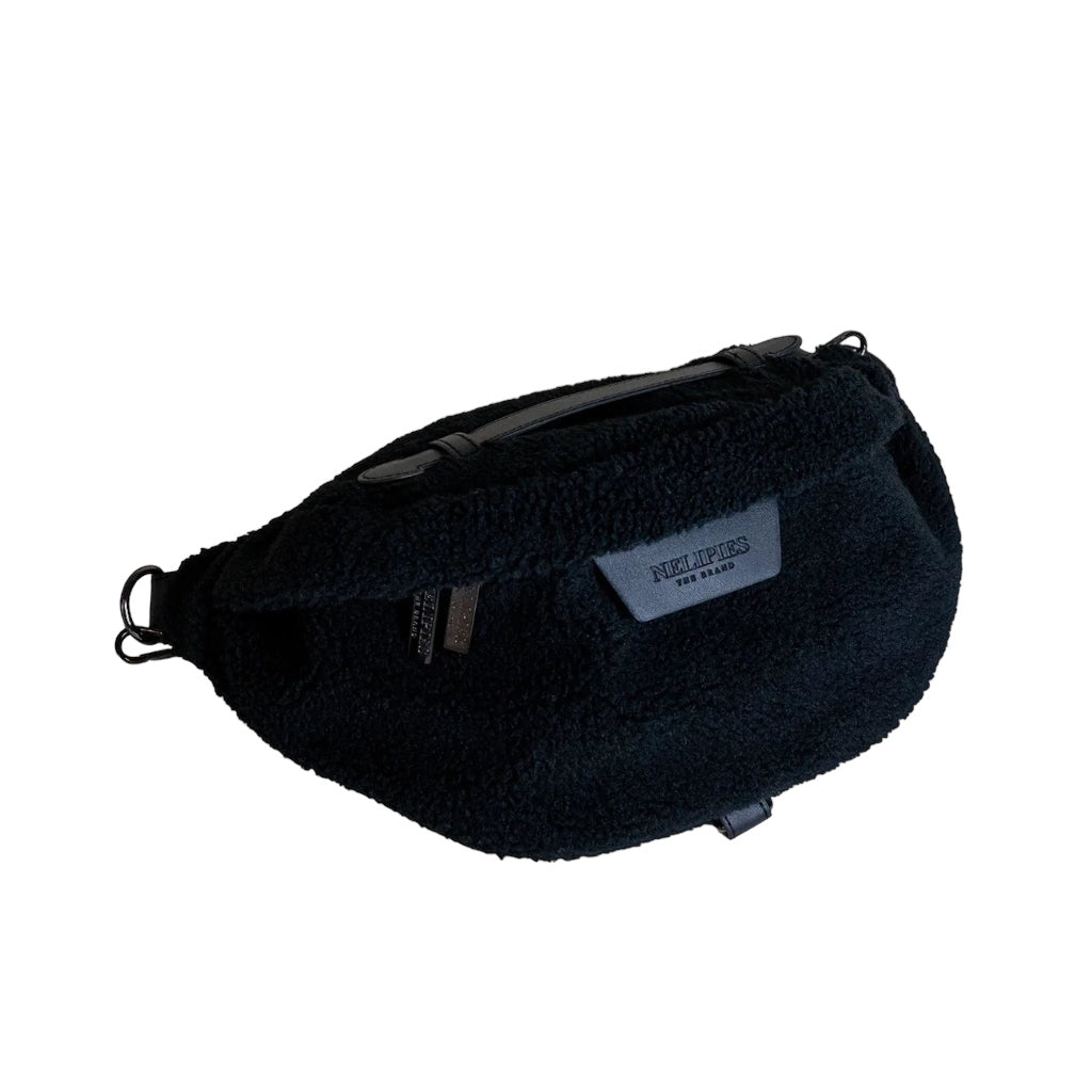 Teddy Bauchtasche black - Nelipies