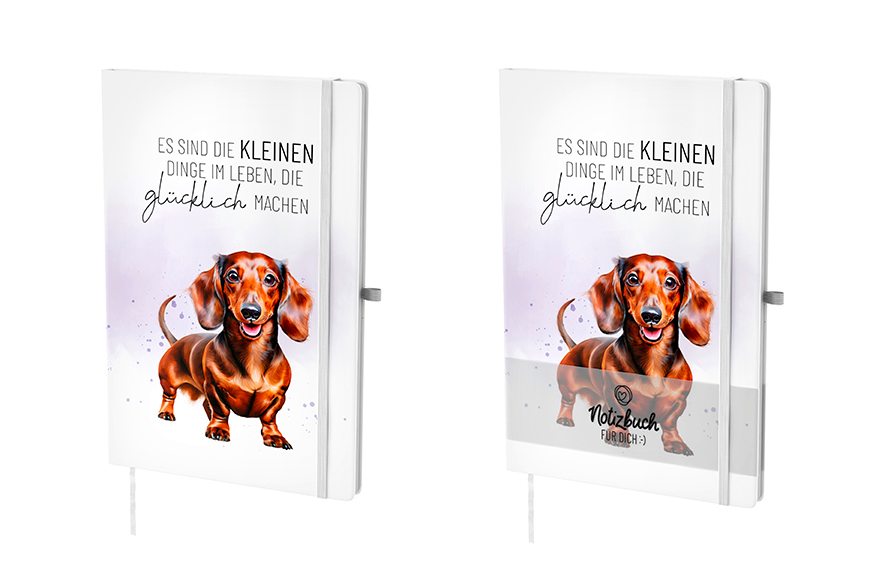 Notizbuch DACKEL A5 liniert