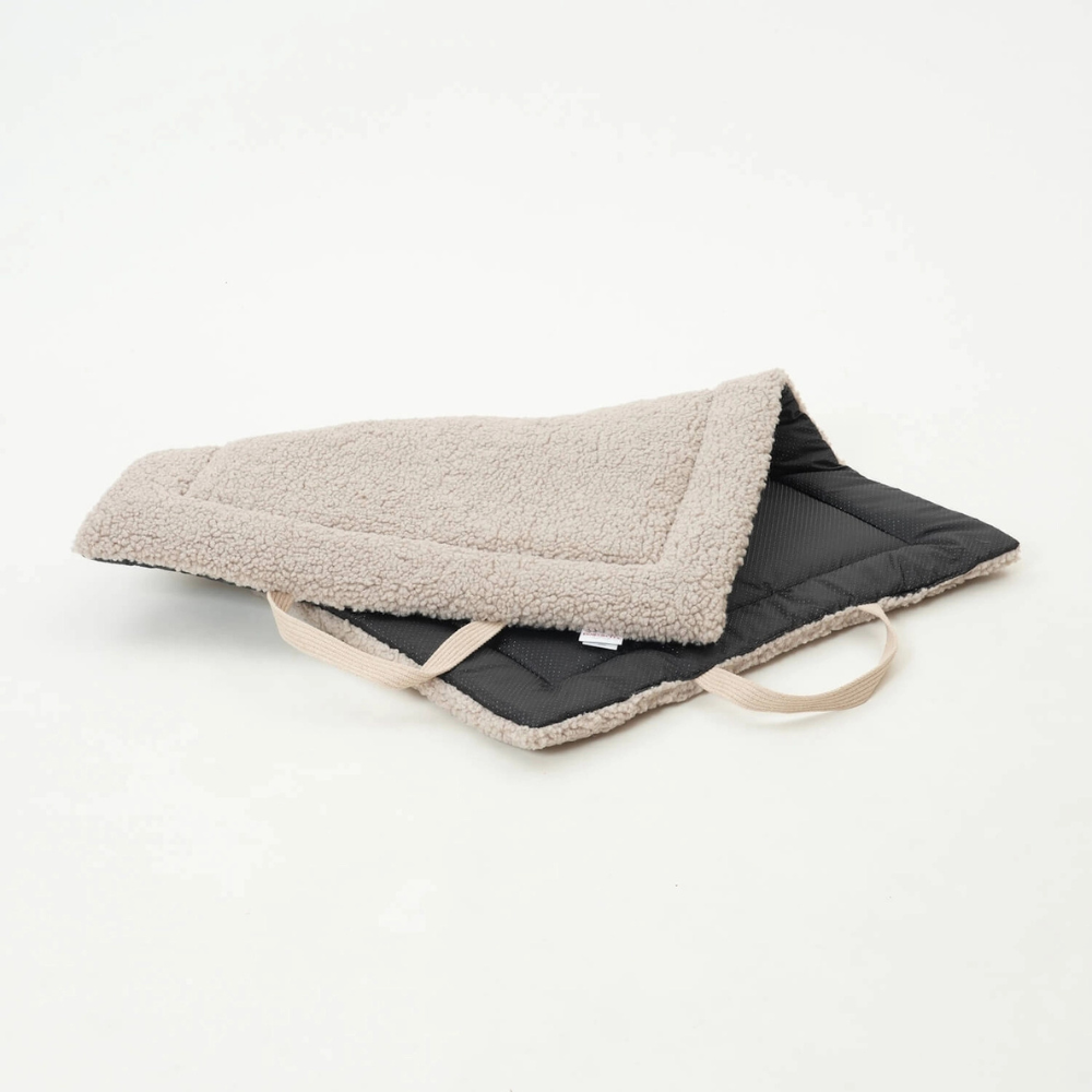 Ober- & Unterseite Reisematte Travel Mat Matti gravel - Dogs in the City