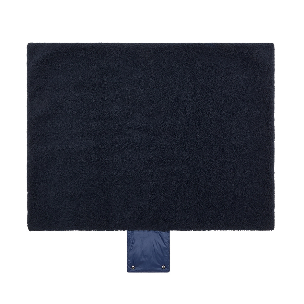 Oberseite Teddy SAVE THE DUCK X United Pets Travelmatte COZY TEDDY Blau ausgefaltet