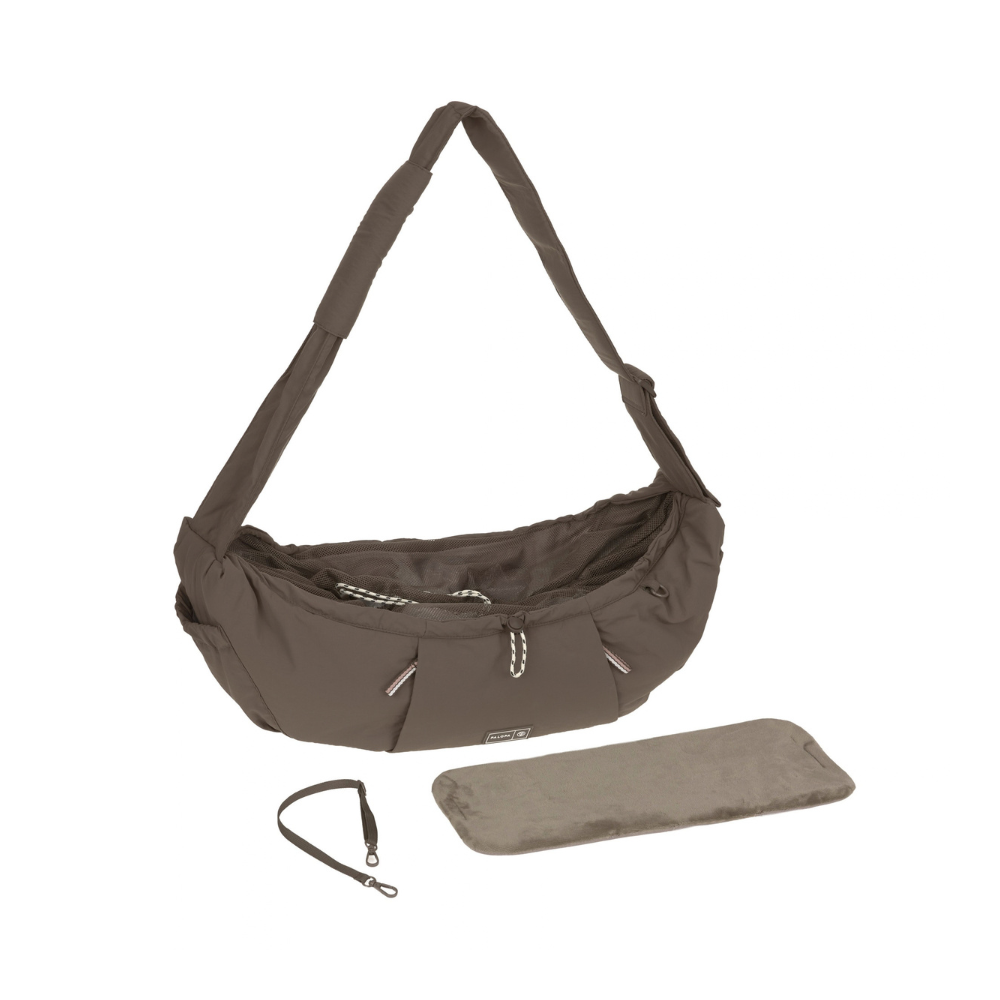 PALOPA Hundetasche Dog Bag Bara Crinkled Chocolate