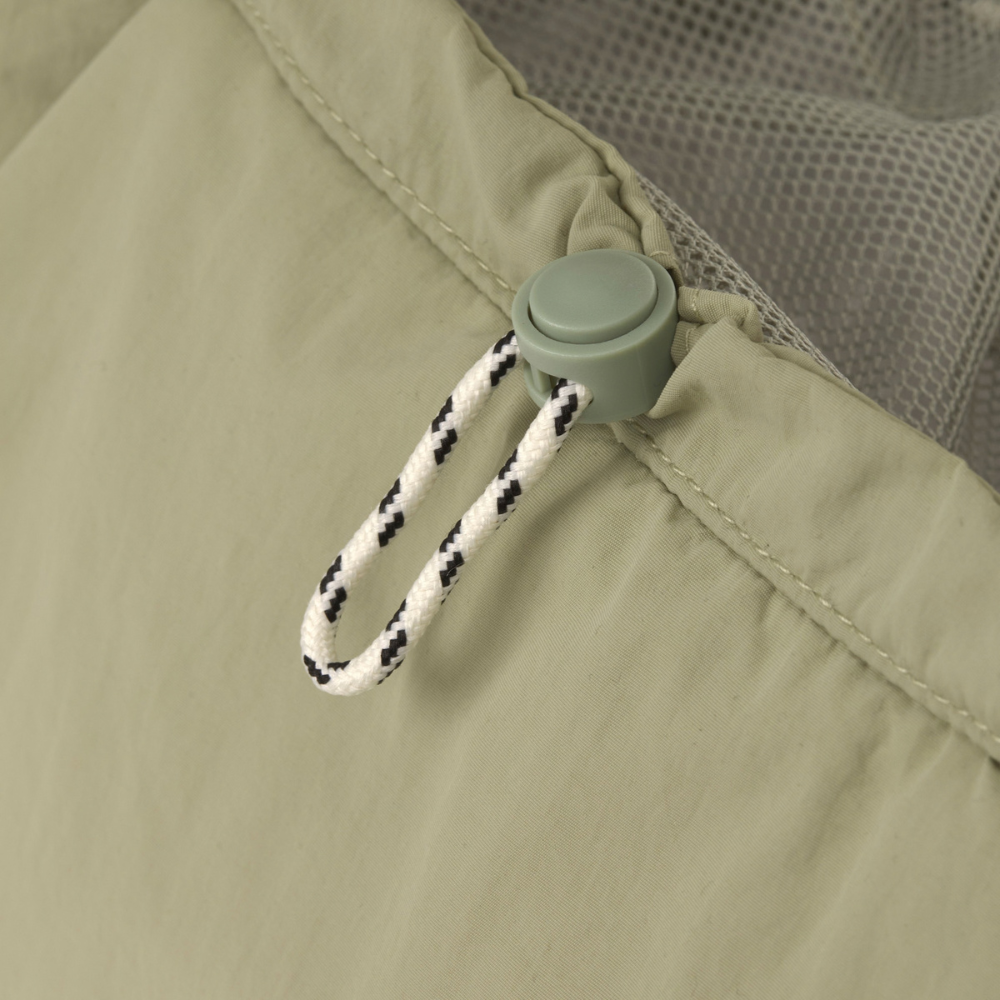 PALOPA Hundetasche Dog Bag Bara Crinkled Pale Olive Gummizug