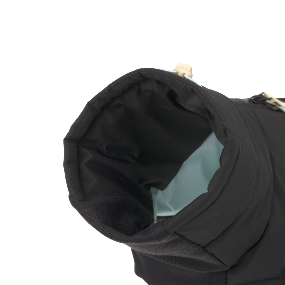 PALOPA Wintermantel Nolia Black Halsöffnung
