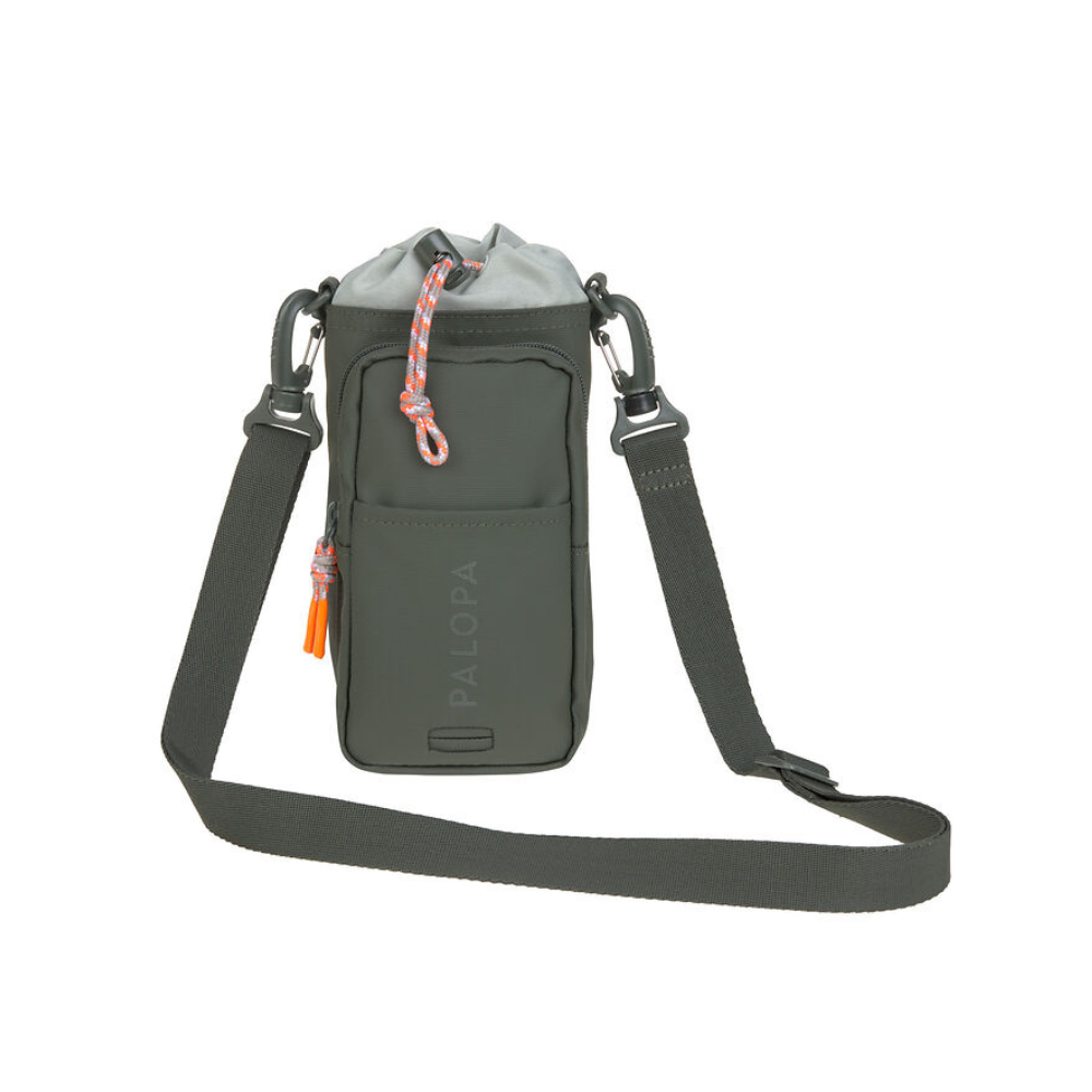 Flaschen- und Leckerlitasche Boudi Dark olive - PALOPA