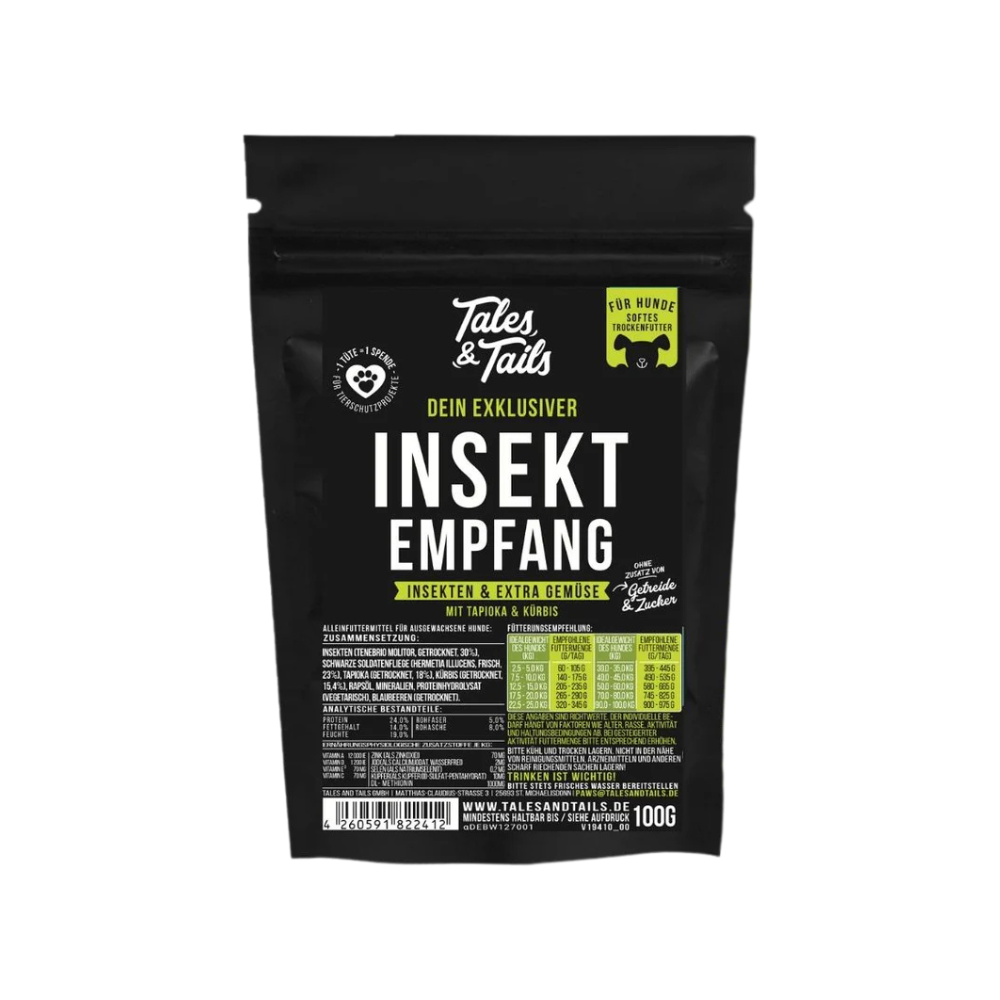 PROBE softes Trockenfutter InSektempfang - Tales & Tails