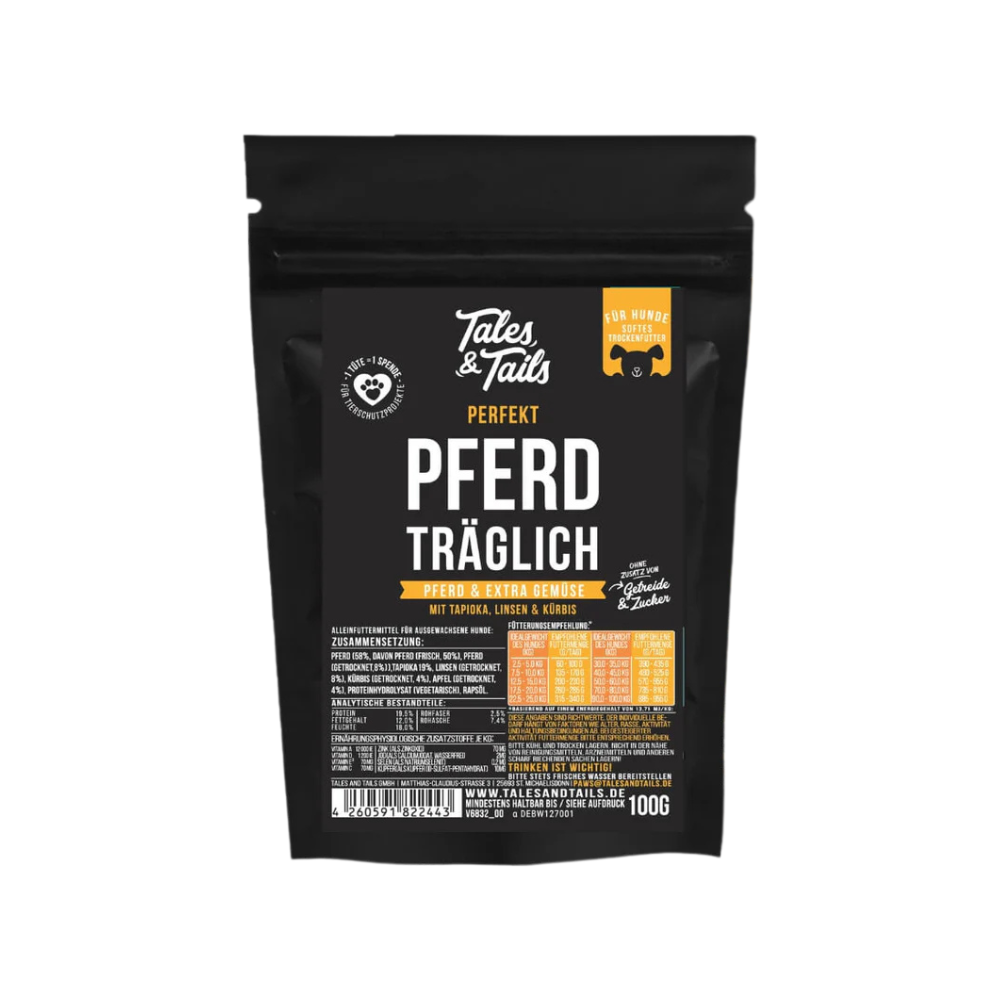 PROBE softes Trockenfutter Perfekt Pferdträglich - Tales & Tails