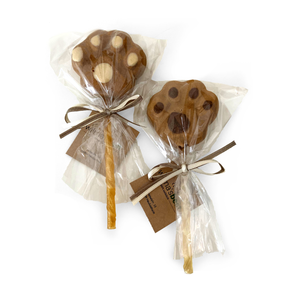 Hundeleckerli Lolli Hunde Pfötchen - Wilma's Best