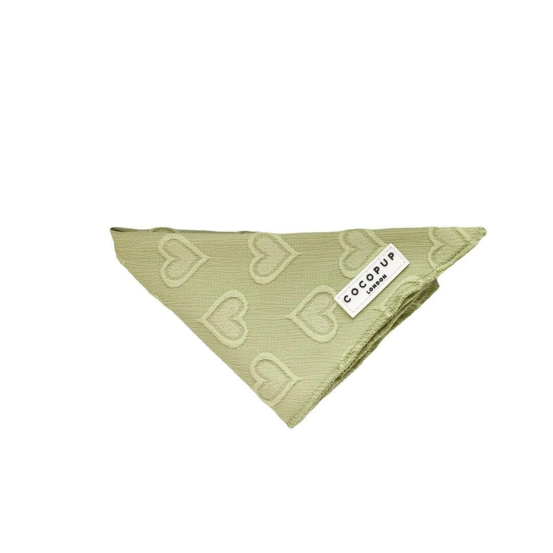 Hunde Halstuch Bandana Sage Heart - COCOPUP London