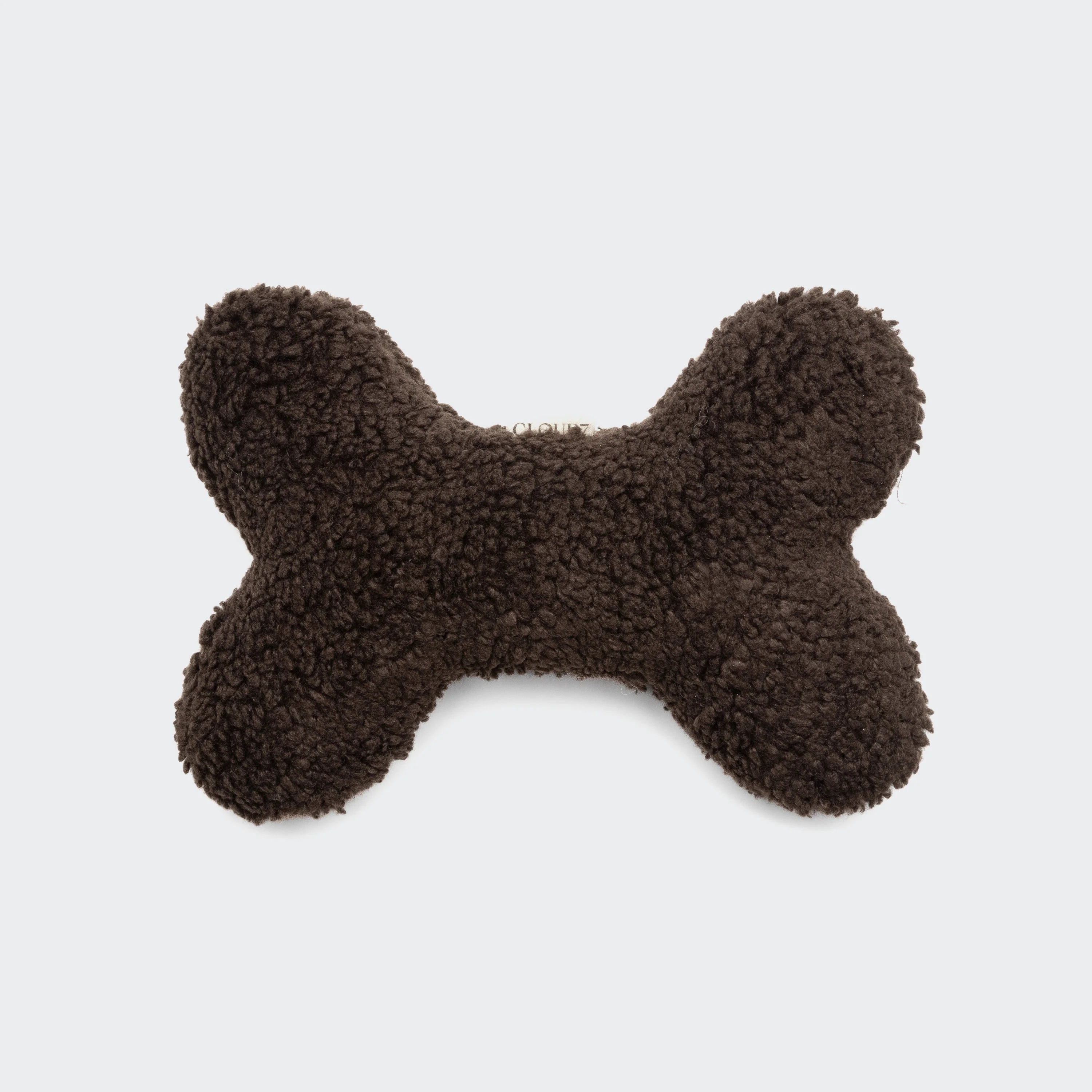 Cloud7 Hundespielzeug Plüsch Love Bone Brown
