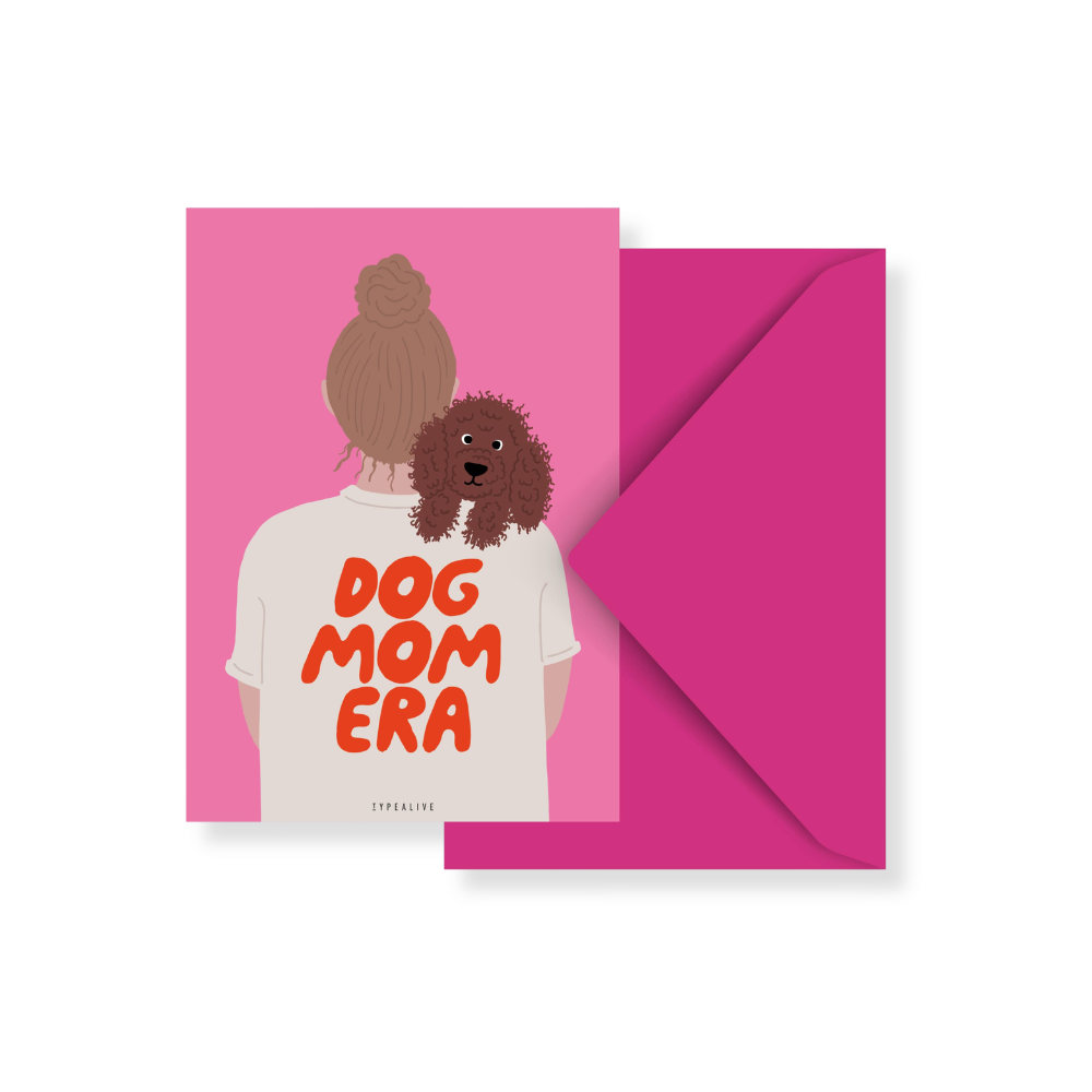 Postkarte / Petisfaction "Dogs" Dog Mom Era - typealive