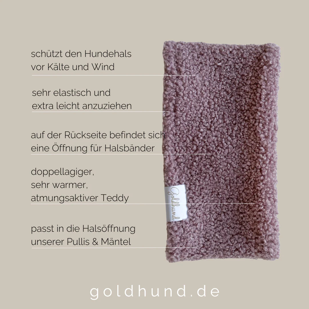 Goldhund Hundeloop TEDDY Blush