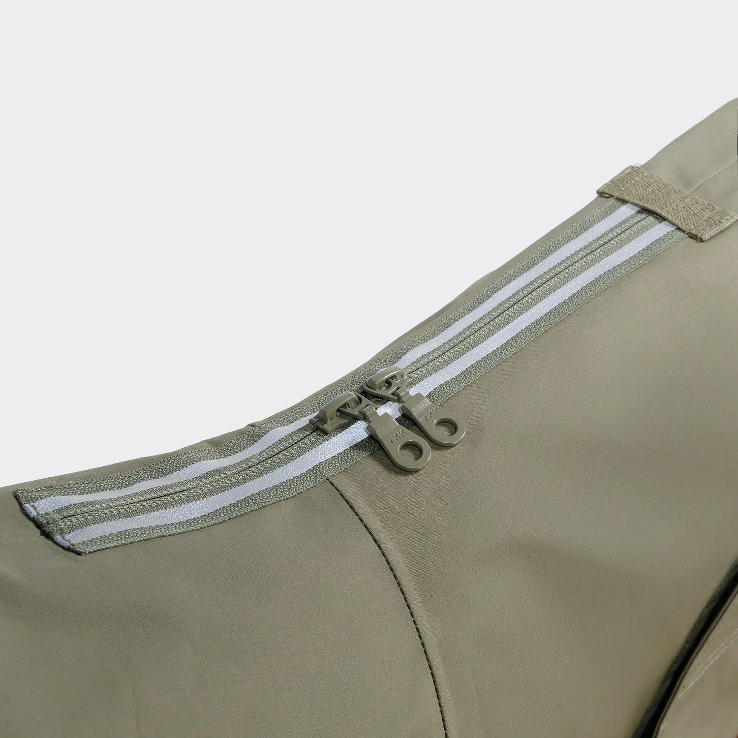 Reißverschluss Cloud7 Hunderegenmantel Helgoland Olive