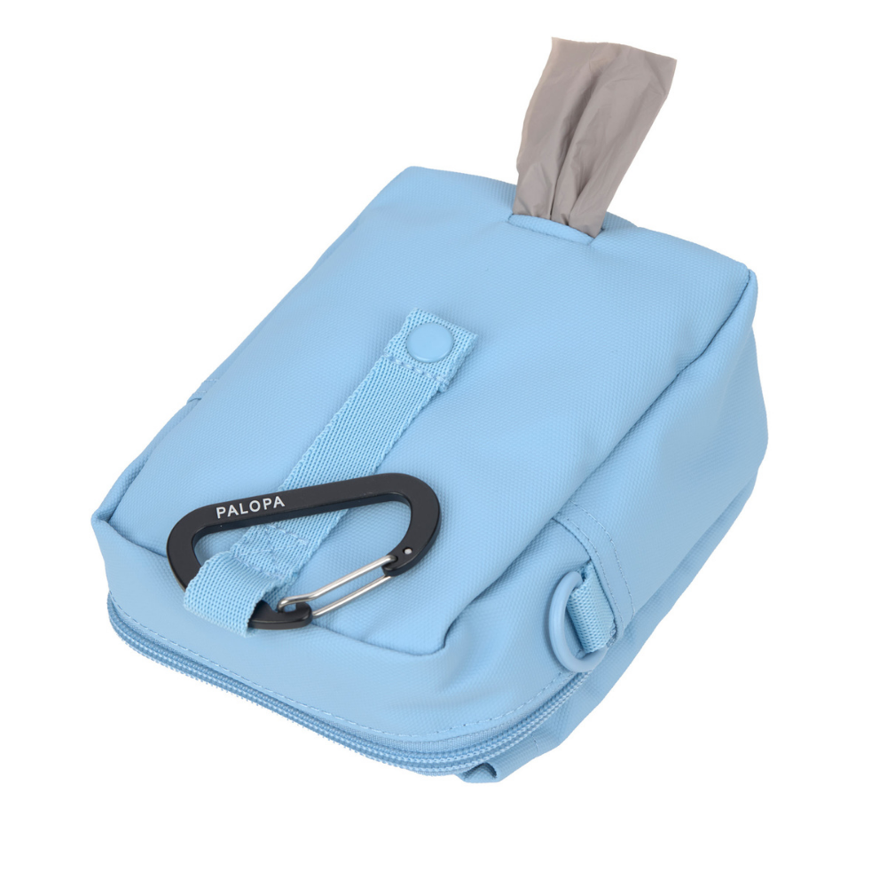 Rückseite Leckerlibeutel Dog Snack Bag Greta L Light Blue - PALOPA